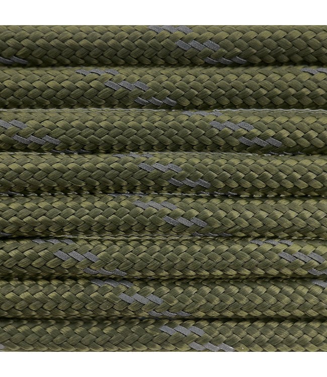 Paracord 550 type III Goldgreen Reflective