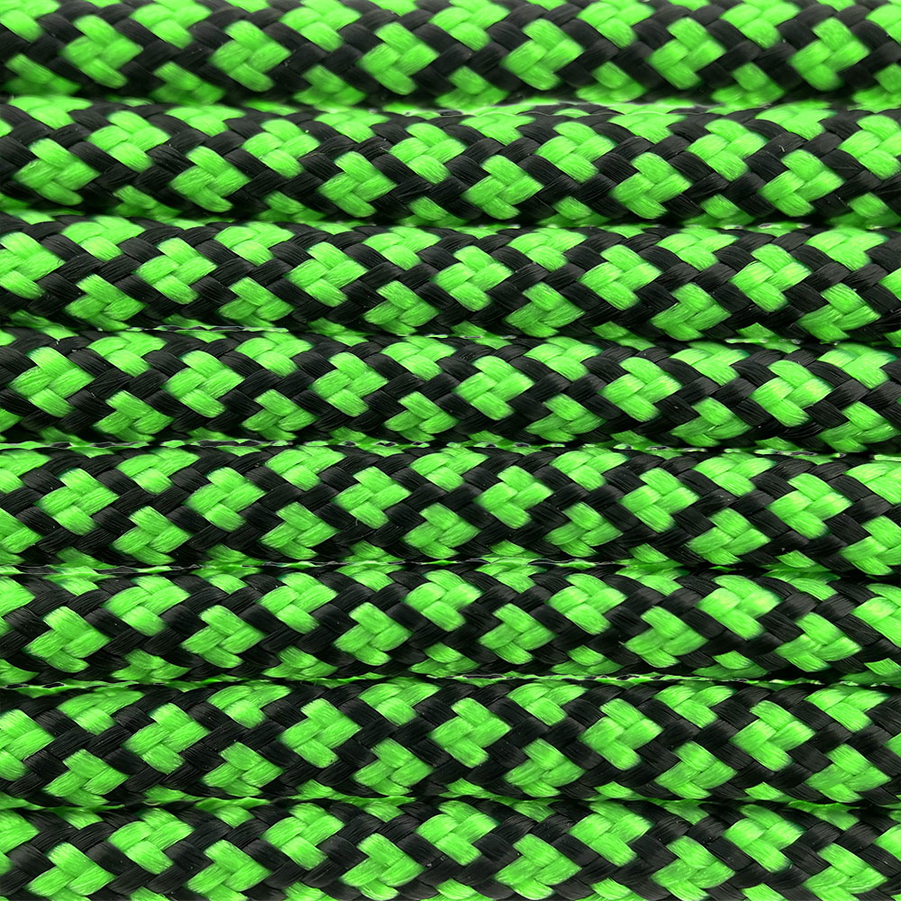 Buy Paracord 550 type III Ultra Neon Green Diamond from the expert -  123Paracord