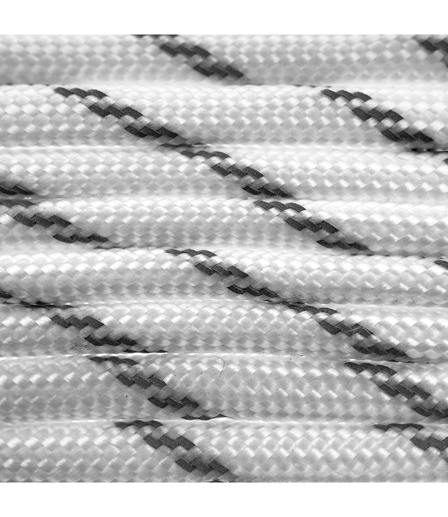 Paracord 550 type III White Reflective