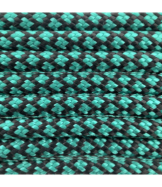 123Paracord Paracord 550 type III Sea Green Diamond