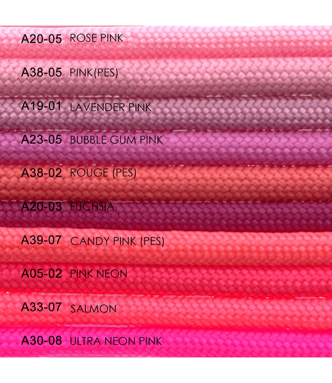 Paracord 550 type III Ultra Neon Pink