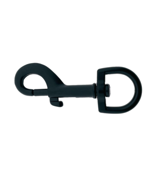 123Paracord Carabiner 80MM Black