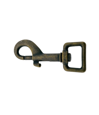 123Paracord Carabiner 76MM Antique Bronze