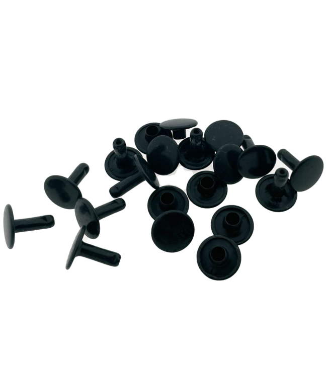 Rivet 10X10 Black (10 PCS)