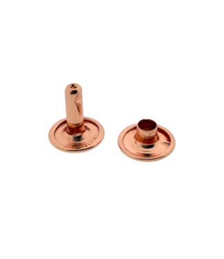 123Paracord Rivet 10X13 Rose Gold (10 PCS)