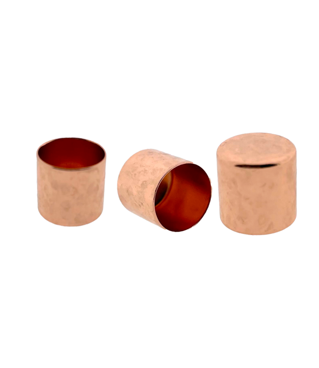 Cord end cap 10MM Rose Gold