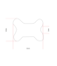 Bead dog bone Blackline
