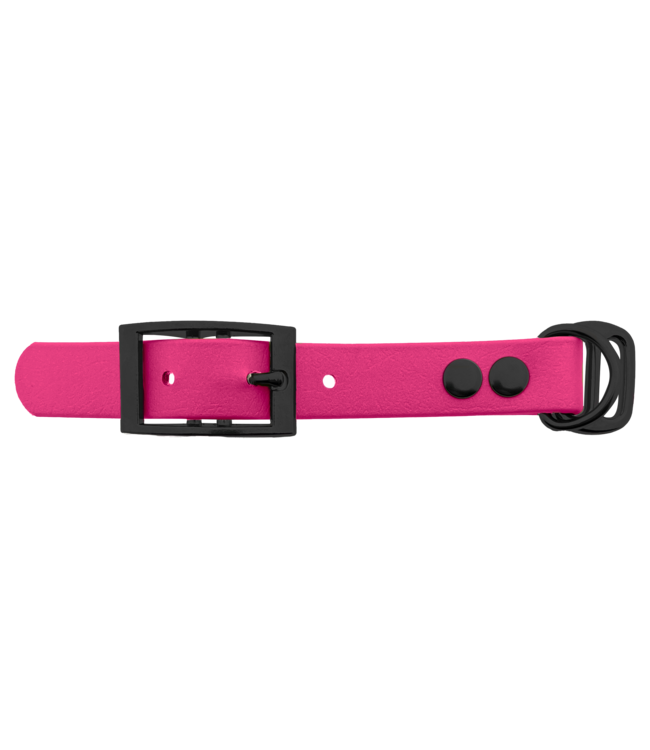 Biothane adapter 19MM Passion pink/Black
