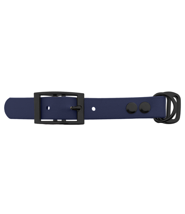 Biothane adapter 19MM Navy blue/Black