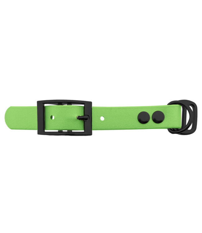 Biothane adapter 19MM Apple Green/Black