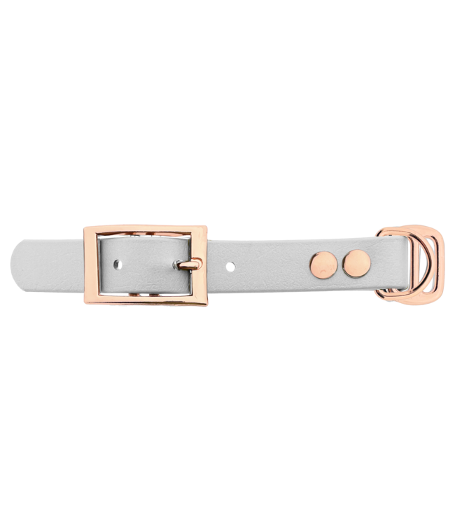 Biothane adapter 19MM White/Rosegold