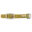 123Paracord Biothane adapter 19MM Gold