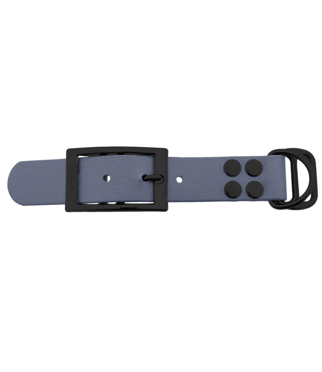 Biothane adapter 25mm Grey/Black