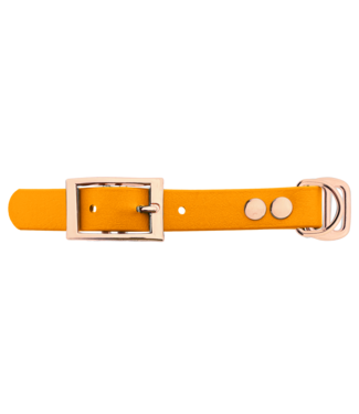 123Paracord Biothane adapter 19MM Peach/Rosegold