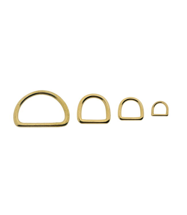 D-ring 25 X 5MM Brass