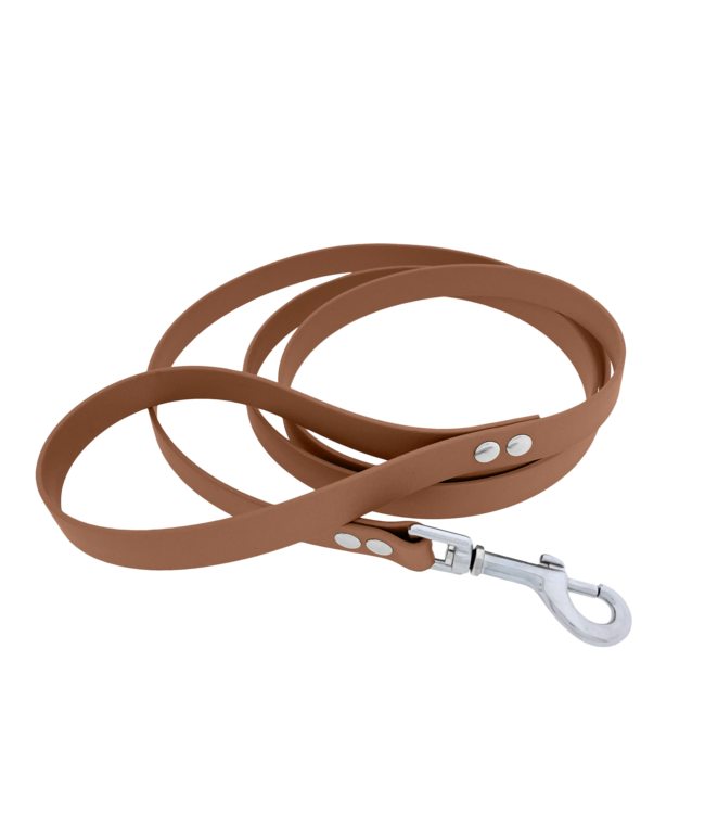 Biothane dog leash Brown Medium