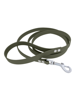 123Paracord Biothane dog leash Military olive Medium