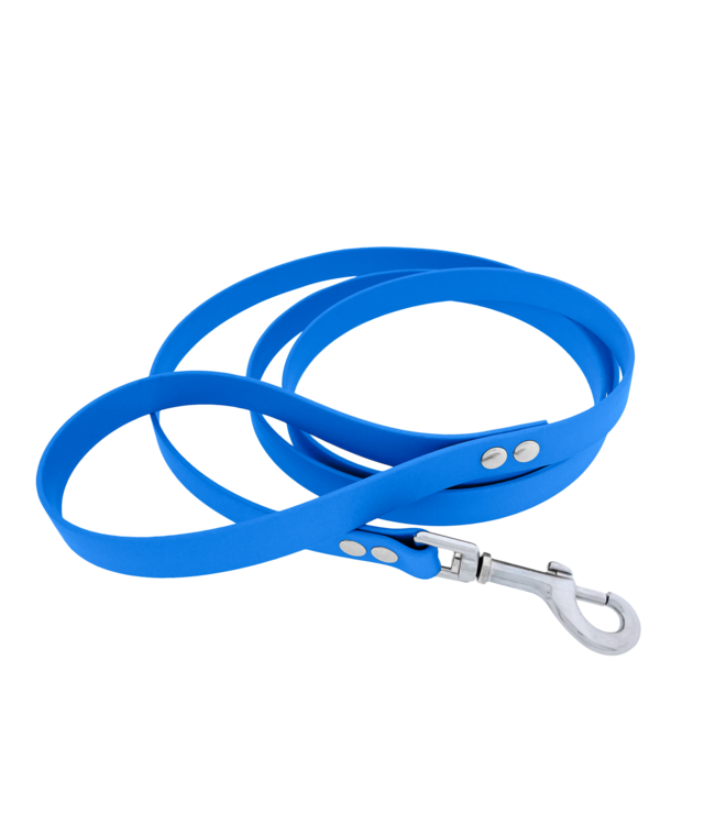 Biothane dog leash Light Blue Medium