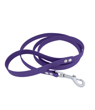 123Paracord Biothane dog leash Violet Medium