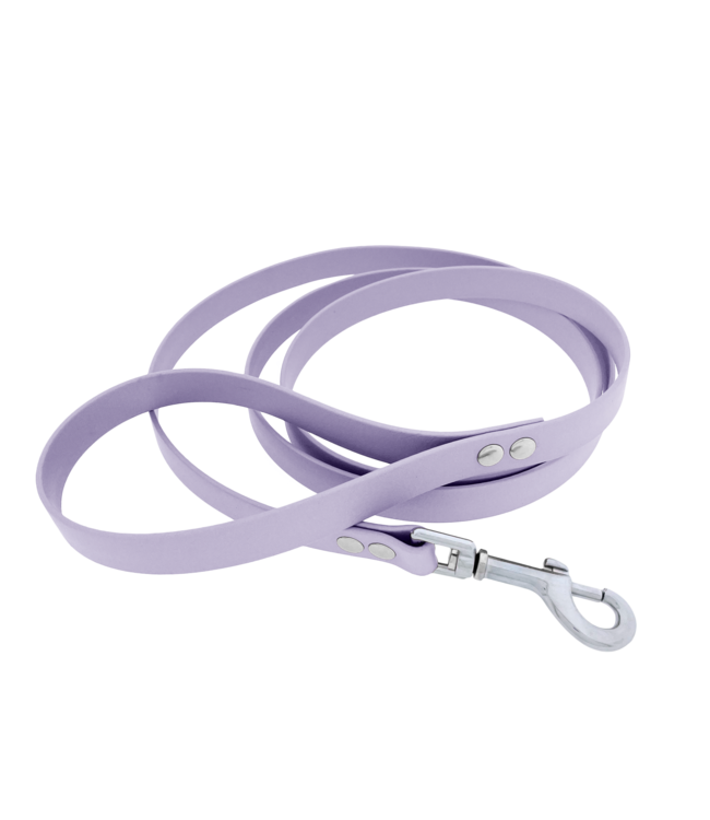 Biothane dog leash Pastel purple Medium