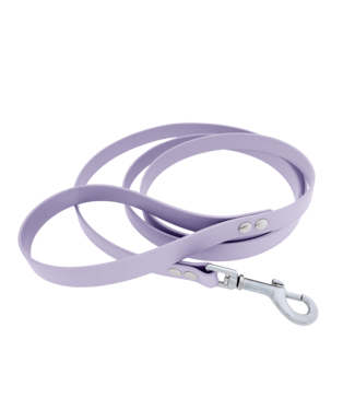 123Paracord Biothane dog leash Pastel purple Large