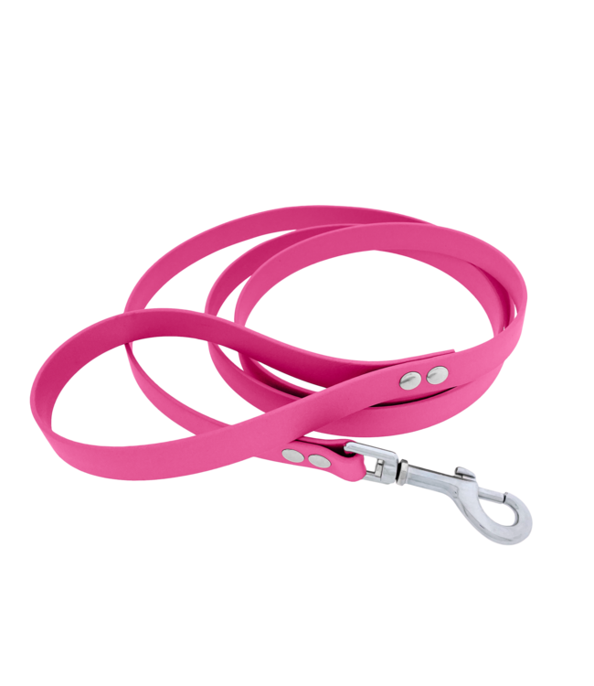 Biothane dog leash Passion Pink Medium