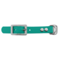 123Paracord Biothane adapter 19MM Teal/Stainless steel