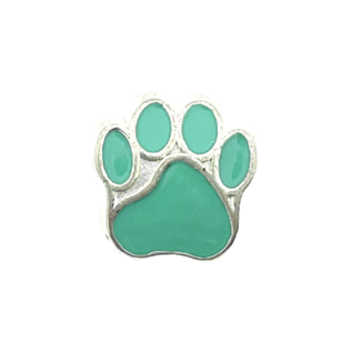 123Paracord Bead paw Mint