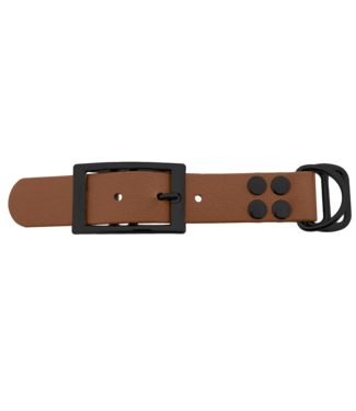123Paracord Biothane adapter 25MM Brown/Black
