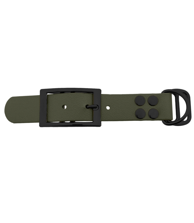 Biothane adapter 25MM Military Olive/Black