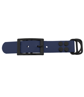 123Paracord Biothane adapter 25MM Navy Blue/Black