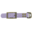 123Paracord Biothane adapter 25MM Pastel Purple/Antique Bronze