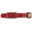 123Paracord Biothane adapter 25MM Red/Antique Bronze