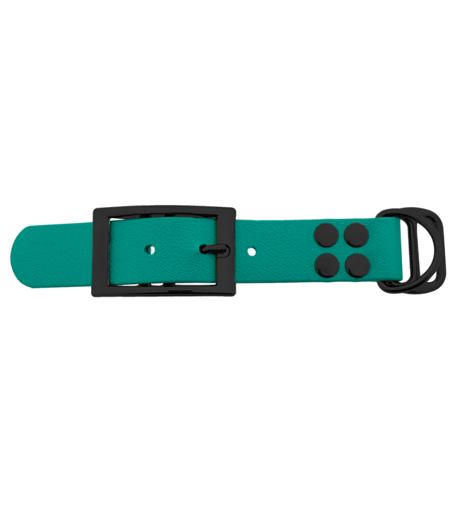 Biothane adapter 25MM Teal/Black