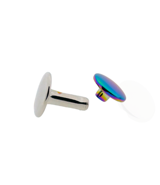 123Paracord Rivet 10X10 Neo-Chrome (10 PCS)