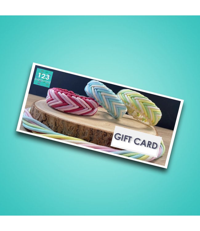 123Paracord Giftcard € 15,-