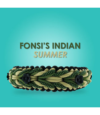 123Paracord Fonsi's Indian Summer  Collar - DIY kit