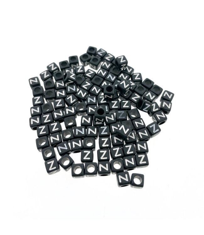 Buy Paracord alphabet letter beads Black D at 123Paracord - 123Paracord