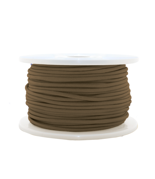 Paracord 550 type III Goud Brown-30 mtr