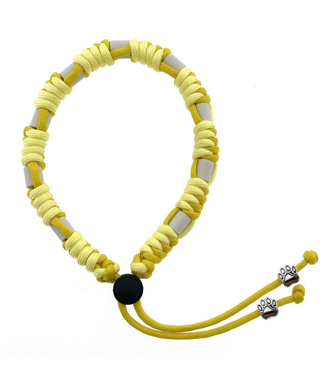 DIY anti-tick collar Lemon Yellow/Pastell Yellow