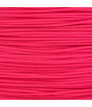 123Paracord Microcord 1.4MM Flamingo Pink