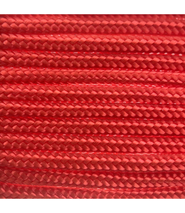 Paracord 100 type I Bright Red