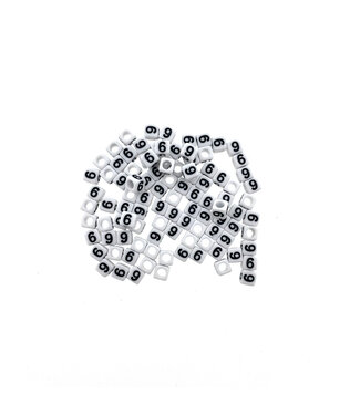 123Paracord Paracord number bead 6