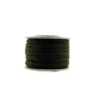 123Paracord Microcord 1.4MM Army Green - 40 mtr