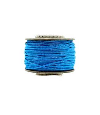 123Paracord Microcord 1.4MM Greece Blue  - 40 mtr