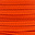 123Paracord 10MM PPM Rope Flat Fox orange
