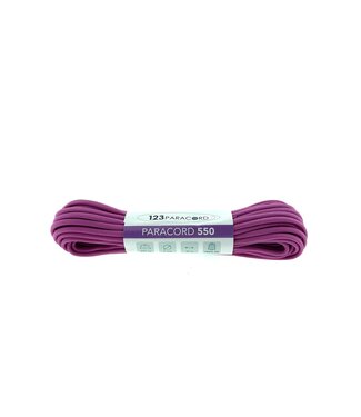 123Paracord Paracord 550 typ III Bubblegum Rosa - 10 mtr
