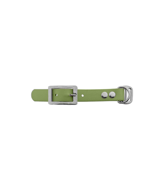 Biothane adapter 19MM Holy Guacamole/Stainless steel