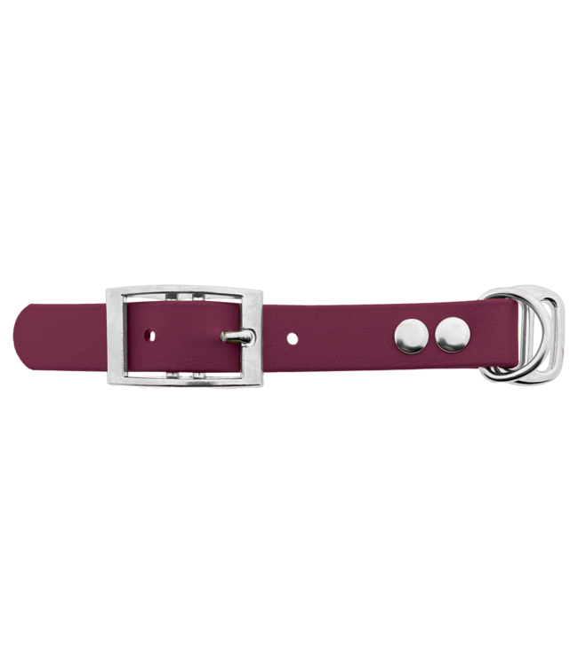 Biothane adapter 19MM Wine Red