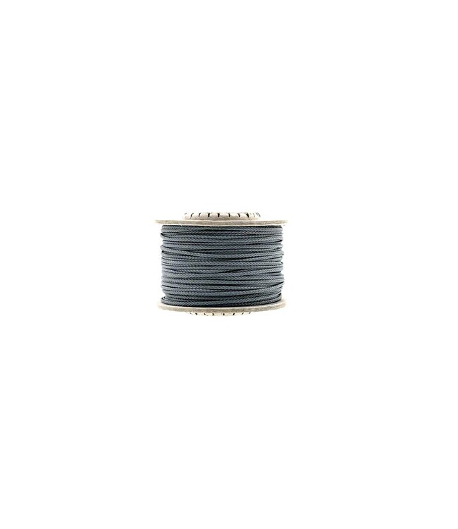Microcord 1.4MM Steel Grey - 40 mtr
